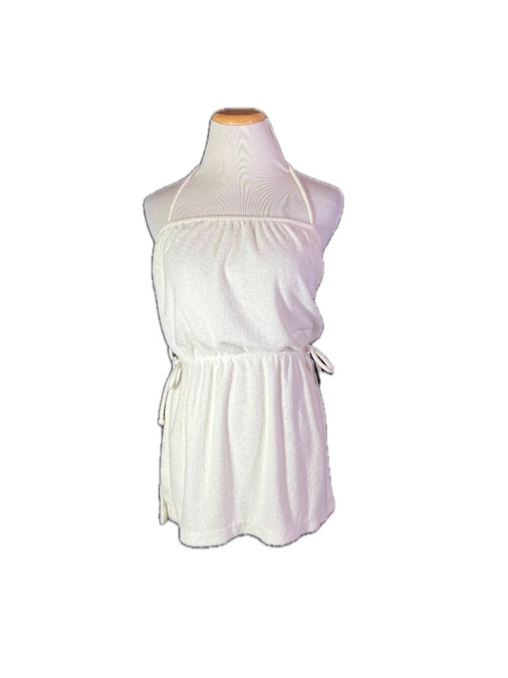 Vintage 1970s EStewart Size M Terrycloth Beach Swim Coverup